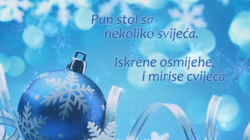 Sretan vam Božić od srca! (Božićna čestitka)